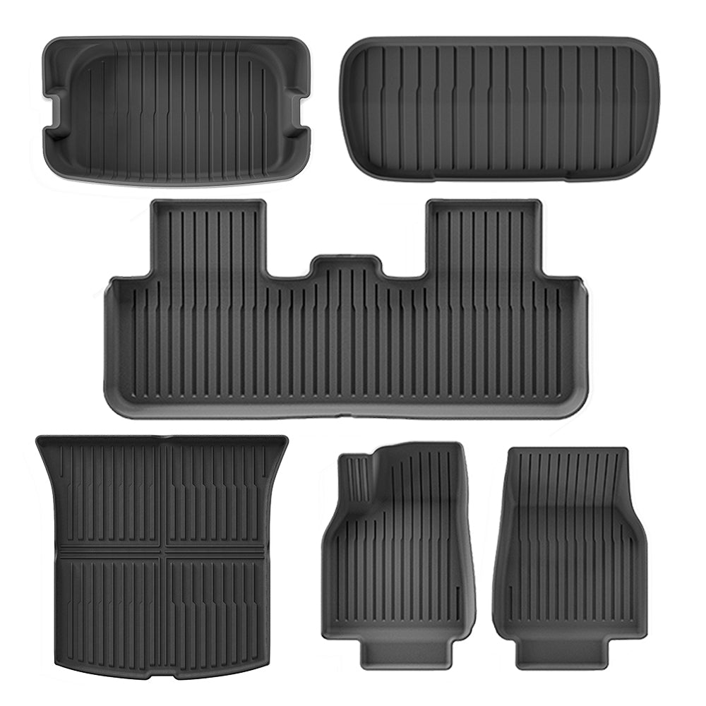 2025+ Model Y Juniper TEP Floor Mat Set Trunk and Floor Mats Non-slip Waterproof & Easy-Clean Durable Car Mats