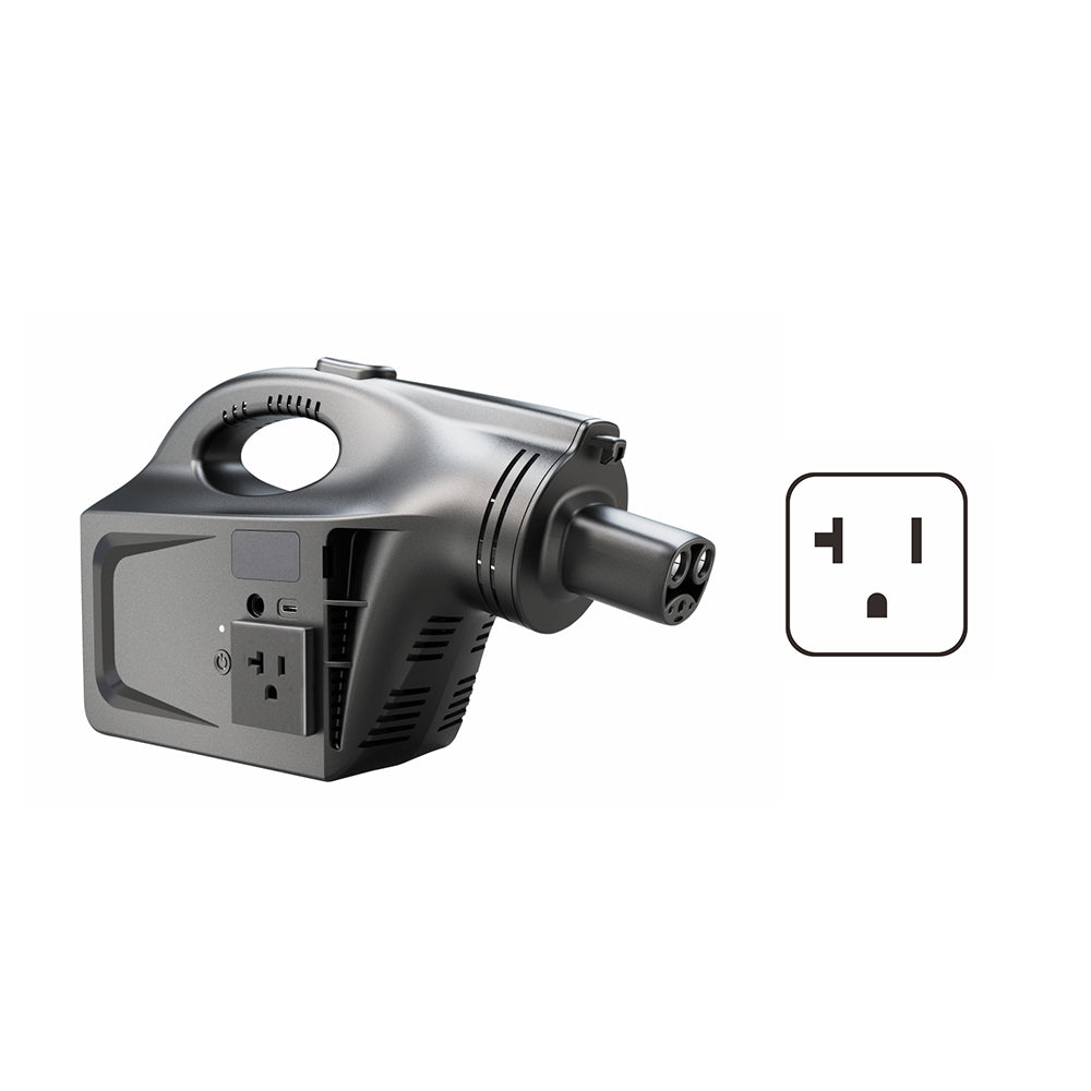 Tesla V2L Discharge Device 2KW/4KW for Tesla 3/Y/X/S Portable EV Power Outlet with EU/UK/US Standard Socket