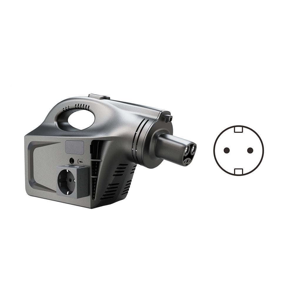 Tesla V2L Discharge Device 2KW/4KW for Tesla 3/Y/X/S Portable EV Power Outlet with EU/UK/US Standard Socket