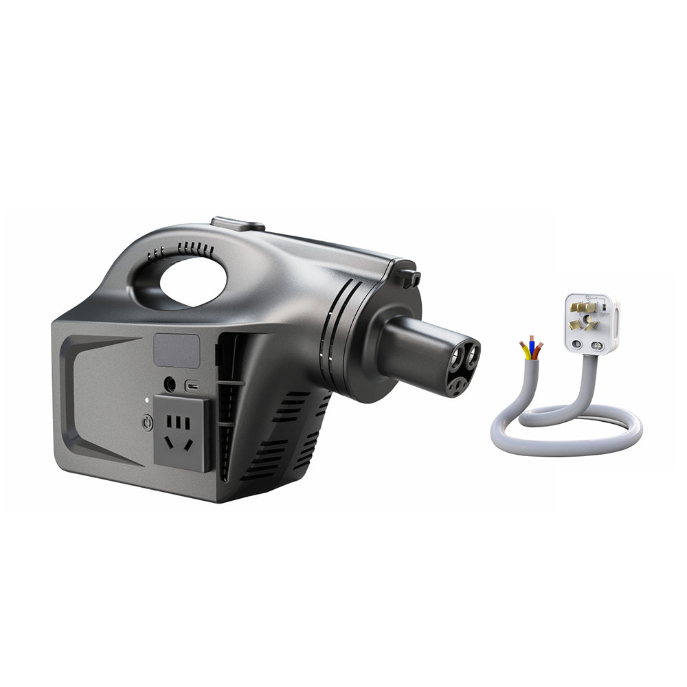 Tesla V2L Discharge Device 2KW/4KW for Tesla 3/Y/X/S Portable EV Power Outlet with EU/UK/US Standard Socket