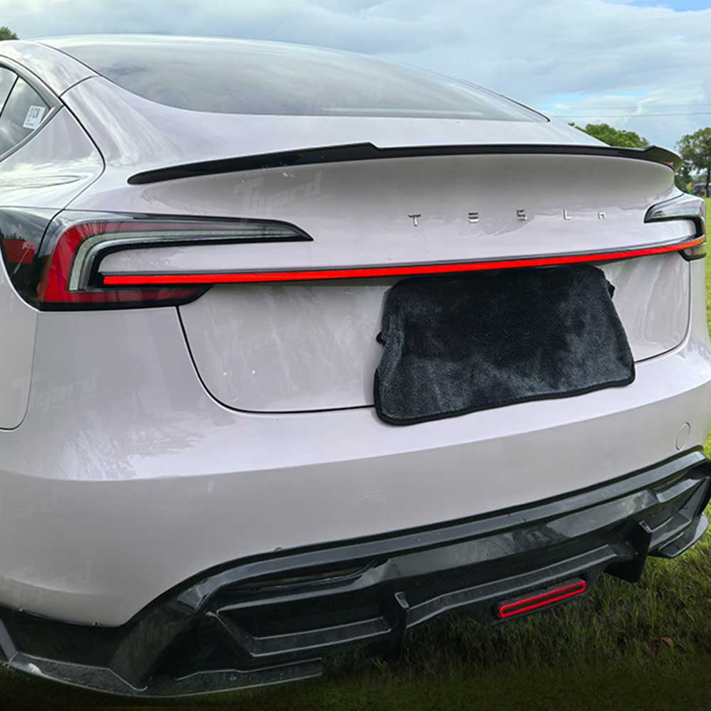 New Tesla Model 3 Highland Tail Light Full-Width Through LED Strip for 2023-2024 Tesla Model 3