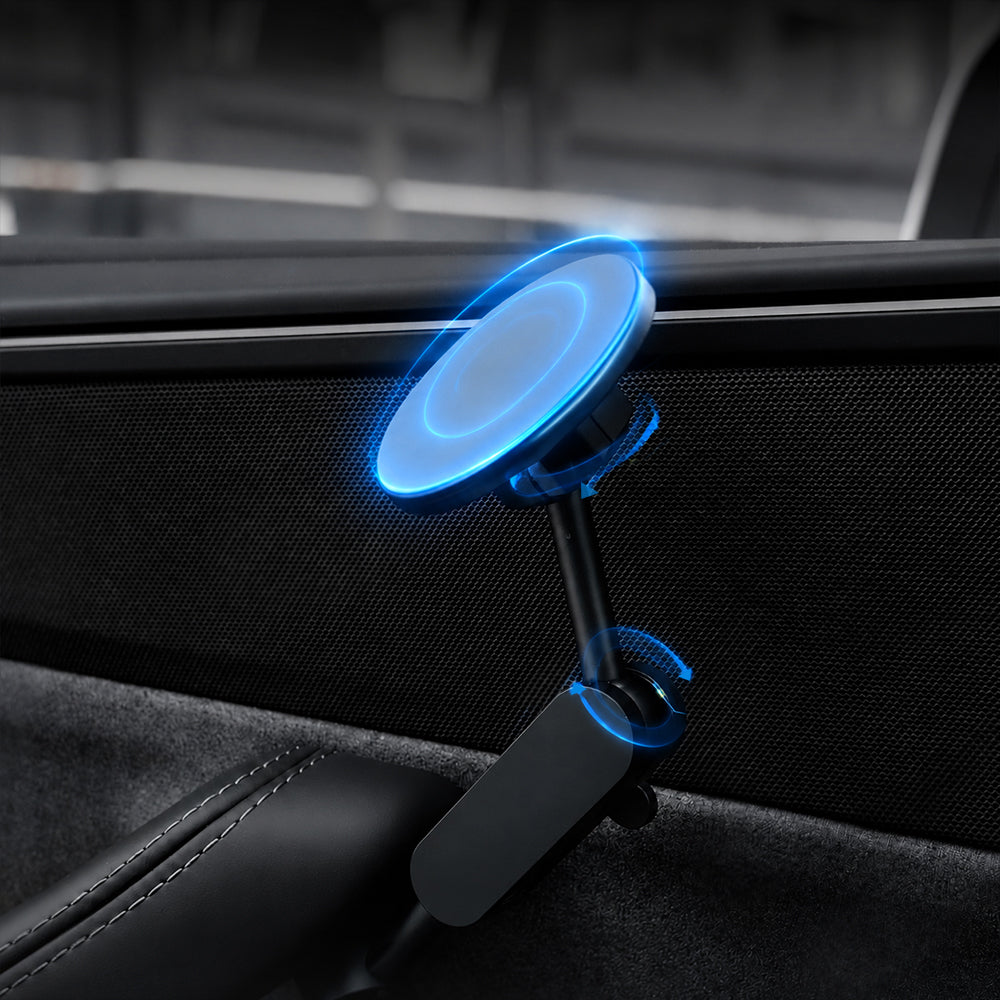 Side Door Frame MagSafe Phone Mount for Tesla Model 3/3 Highland & Y/YJuniper