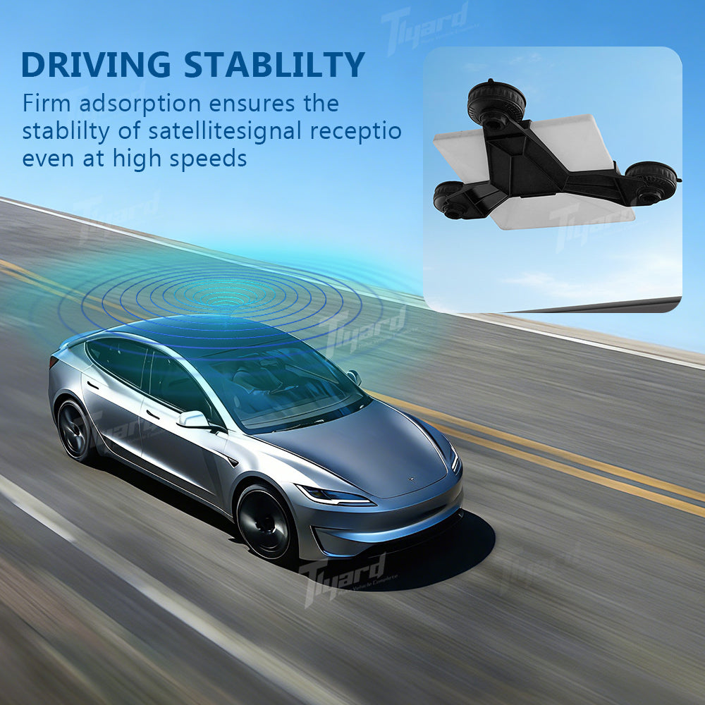 Starlink Mini Roof Mount Premium Vacuum Suction Mount for Tesla