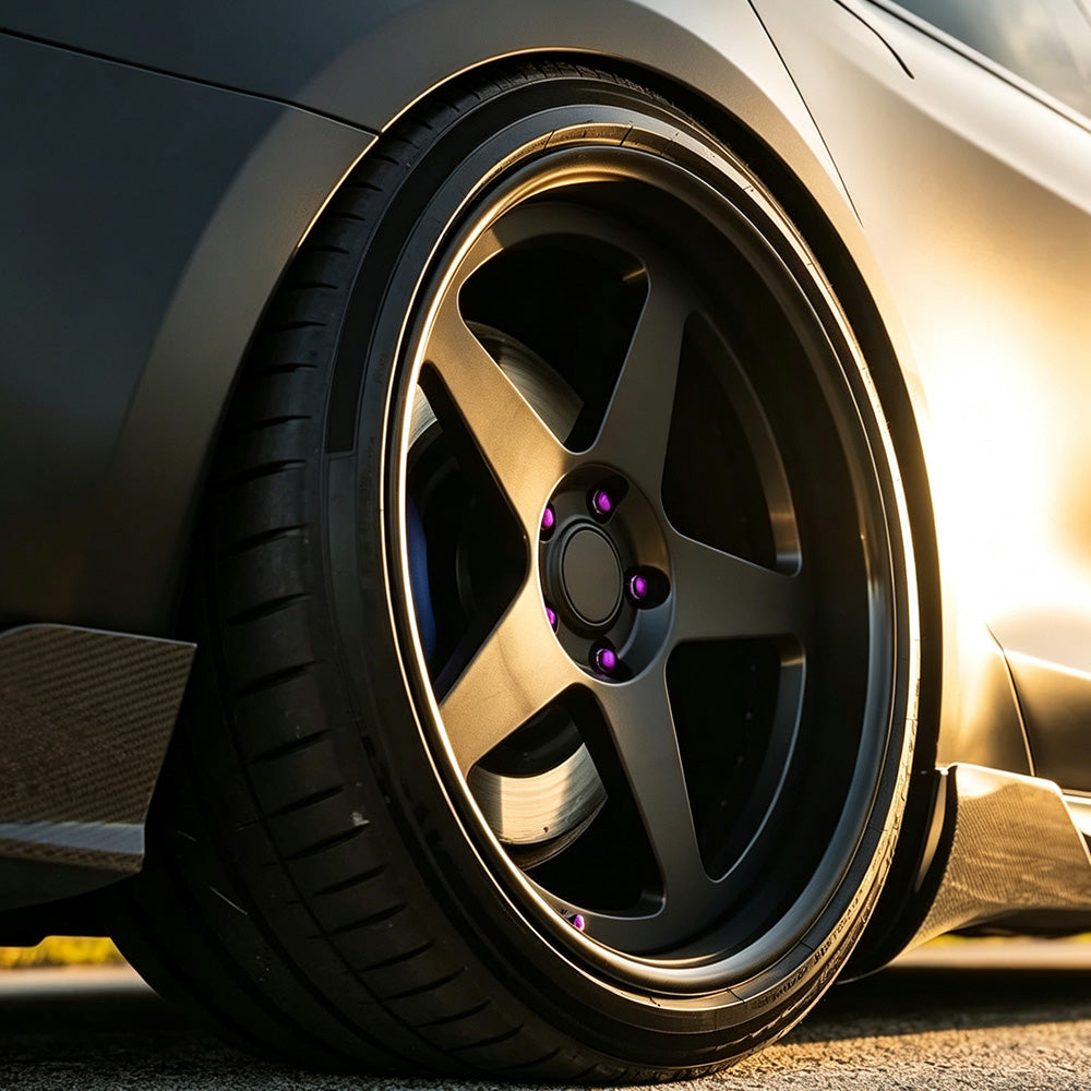 TLA-02 Model Y / Y Juniper 19"-21" Deep-Lip 5-Spoke Custom Forged Wheels | Tlyard®