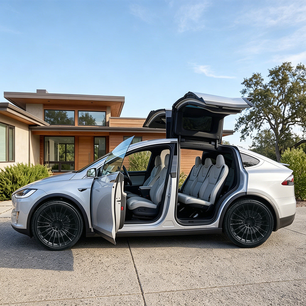 TLE-01 Model X / S 19"-22" Luxury Multi-Spoke Custom Forged Wheels | Tlyard®