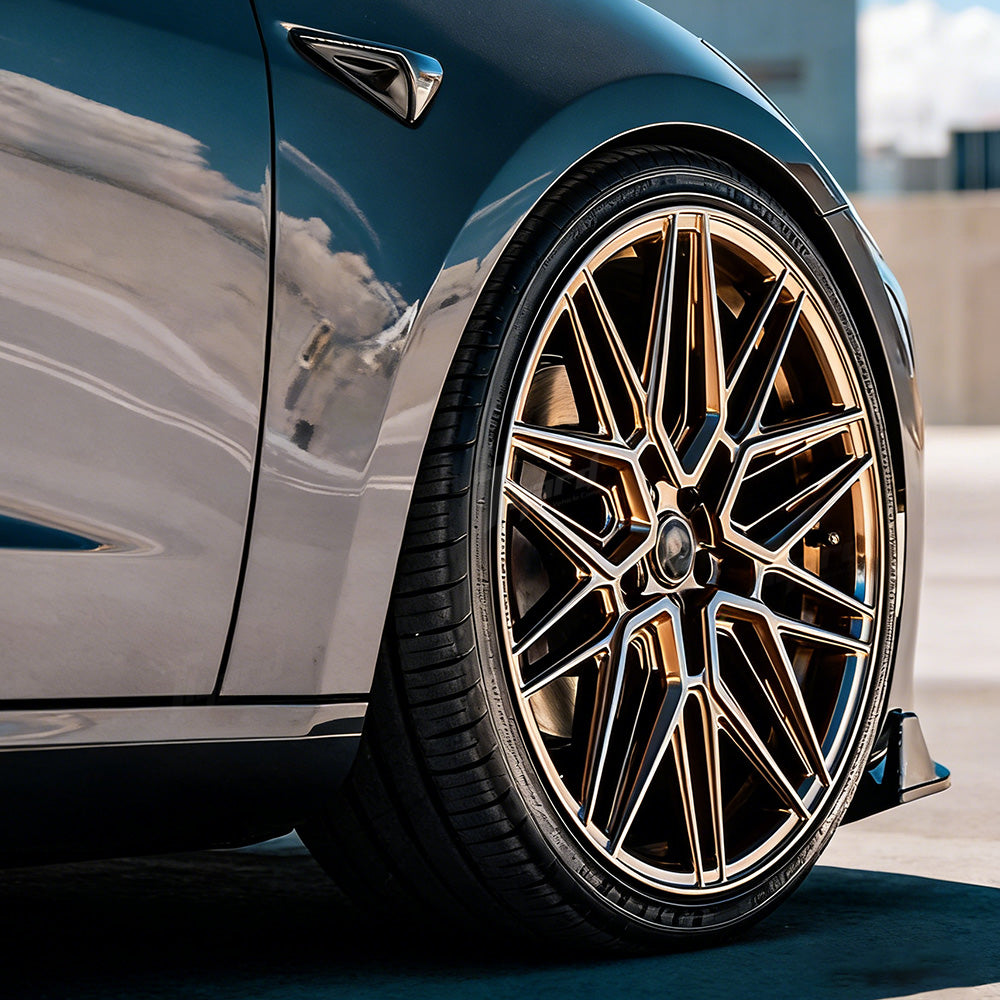 TLS-02 Model 3/3 Highland 18"-20" Monoblock Custom Forged Wheels | Tlyard®