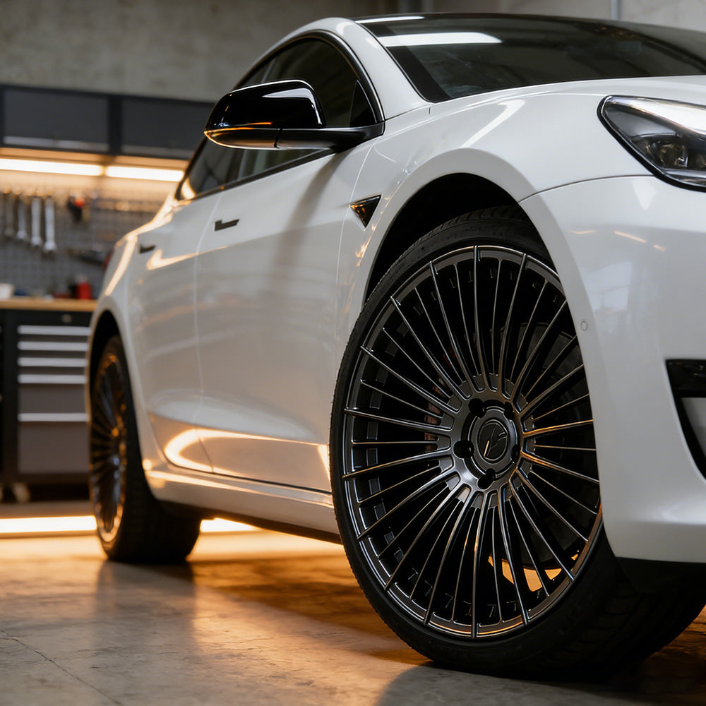 TLS-03 Model 3/3 Highland 18"-20" Executive Multi-Spoke Custom Forged Wheels | Tlyard®
