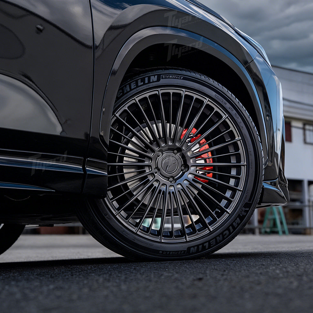 TLS-03 Model X/S 19"-22" Executive Multi-Spoke Custom Forged Wheels | Tlyard®