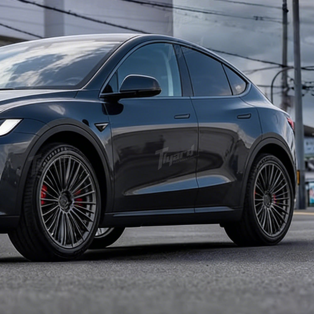 TLS-03 Model Y/Y Juniper 19"-21" Executive Multi-Spoke Custom Forged Wheels | Tlyard®