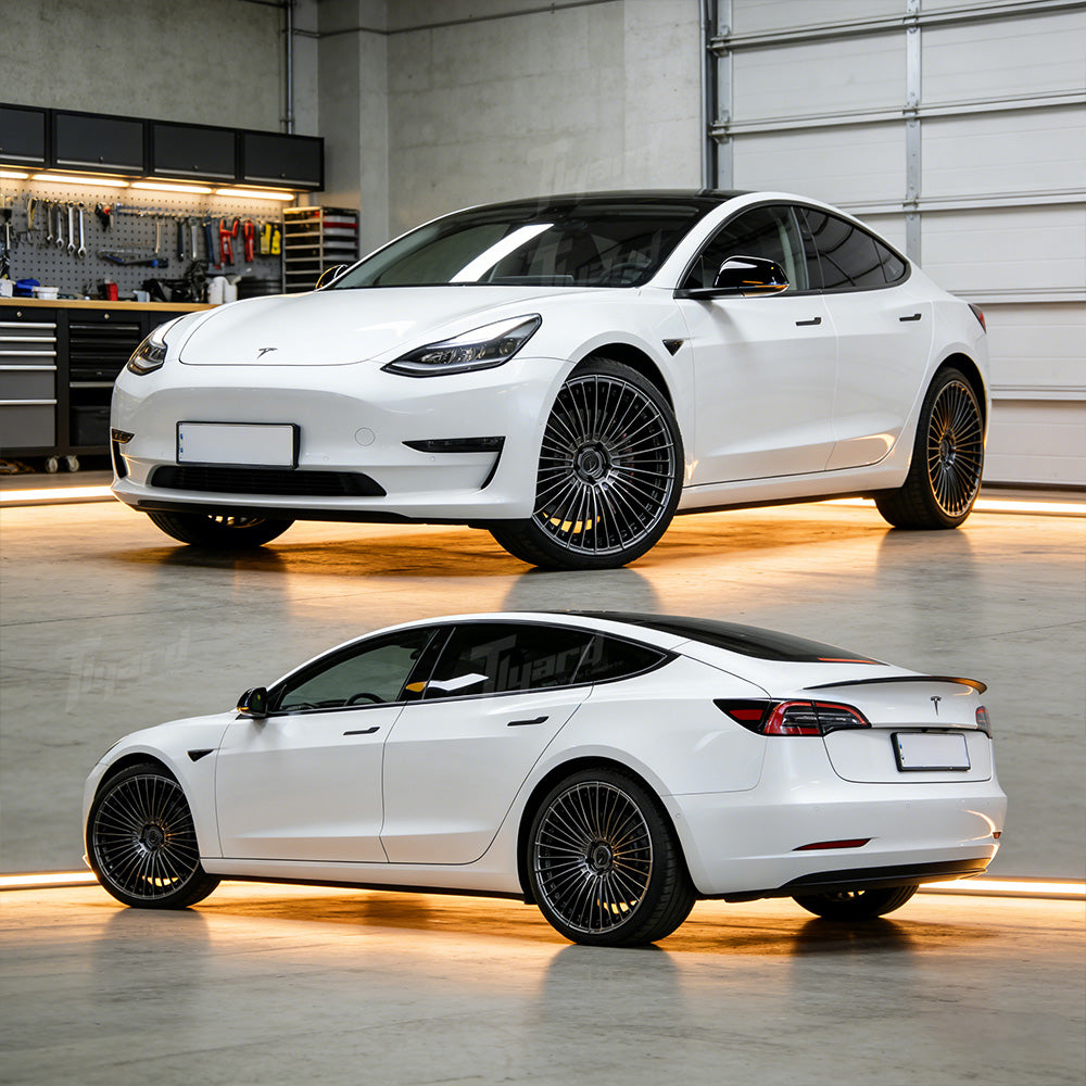 TLS-03 Model Y/Y Juniper 19"-21" Executive Multi-Spoke Custom Forged Wheels | Tlyard®