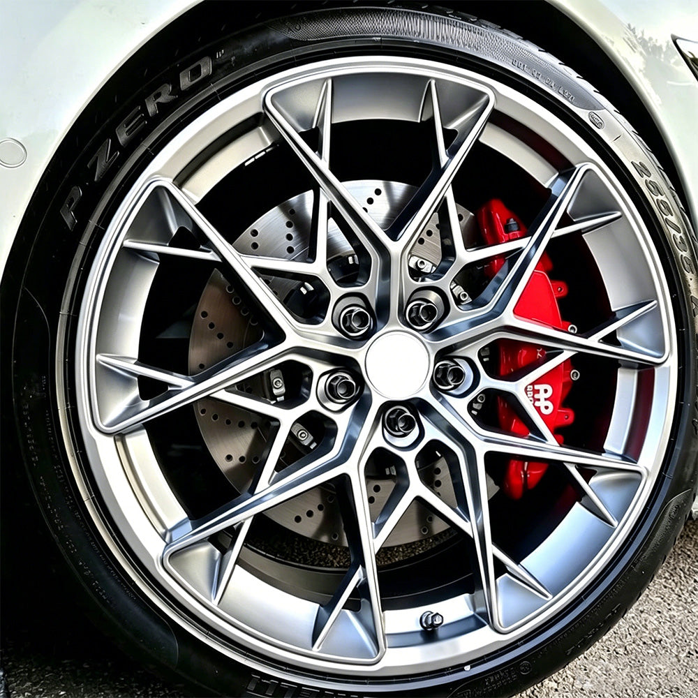 TLS-04 Model Y / Y Juniper 19"-21" Track-Spec Y-Spoke Custom Forged Wheels | Tlyard®