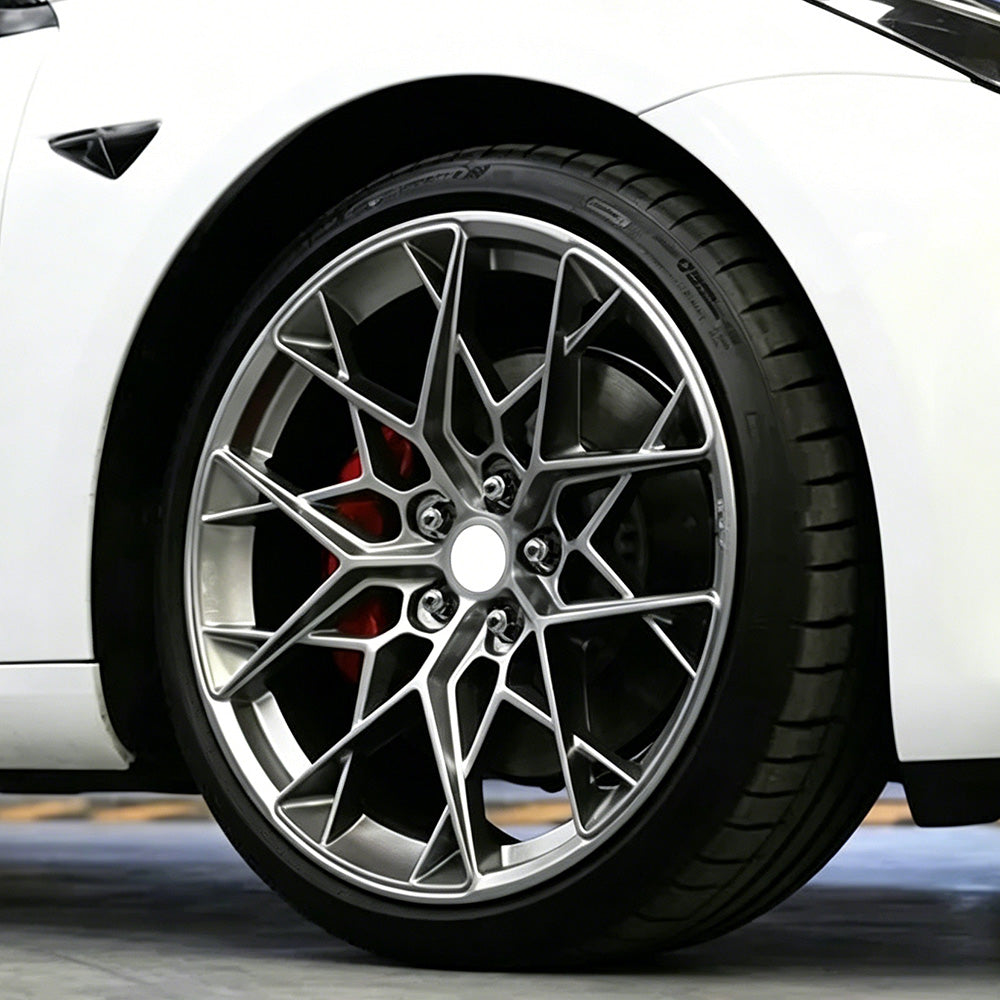 TLS-04 Model Y / Y Juniper 19"-21" Track-Spec Y-Spoke Custom Forged Wheels | Tlyard®