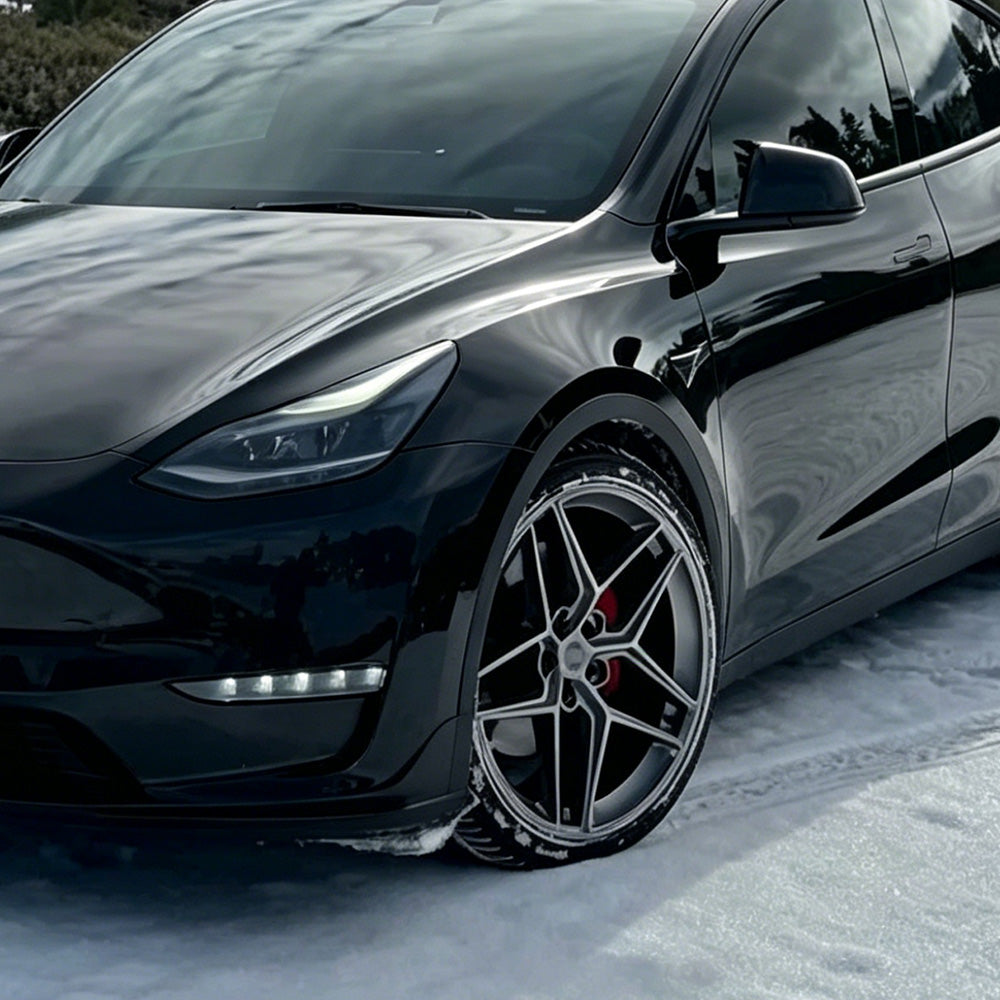 TLS-05 Model Y / Y Juniper 19"-21" Performance Split 5-Spoke Custom Forged Wheels | Tlyard®