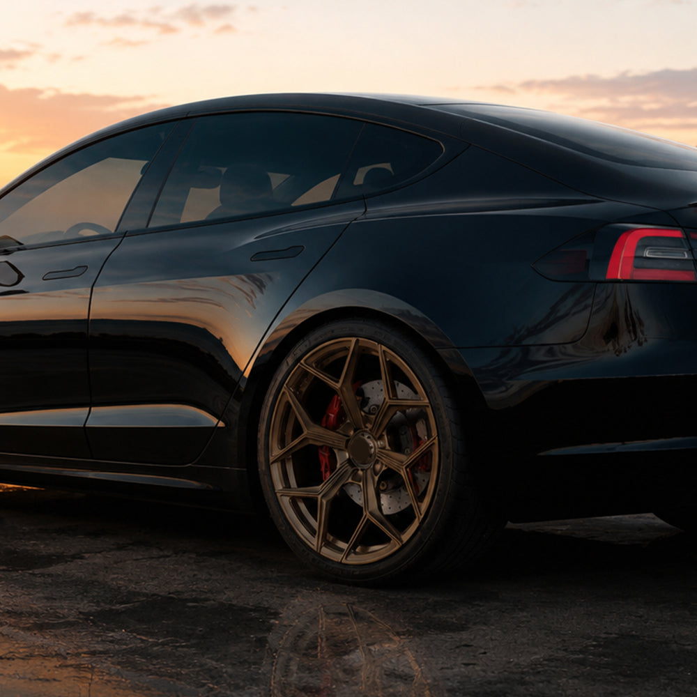 TLS-06 Model Y / Y Juniper 19"-21" Outlaw Mesh Monoblock Forged Wheels | Tlyard®