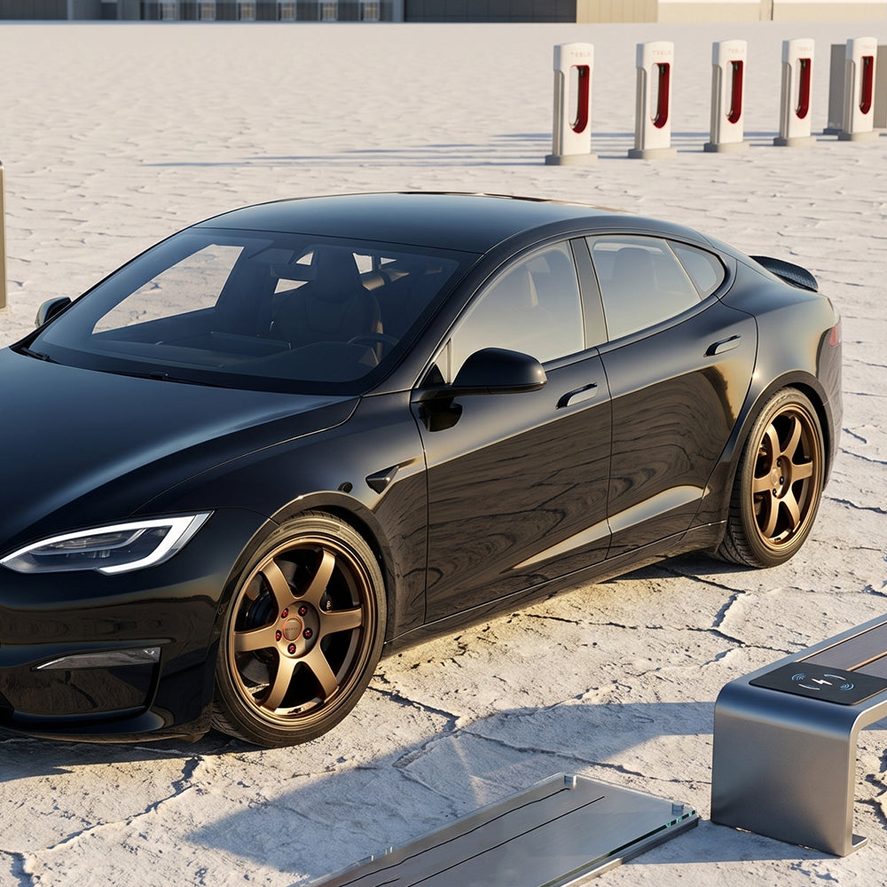 TLS-07 Model X / S 19"-22" JDM-Spec 6-Spoke Custom Forged Wheels | Tlyard®