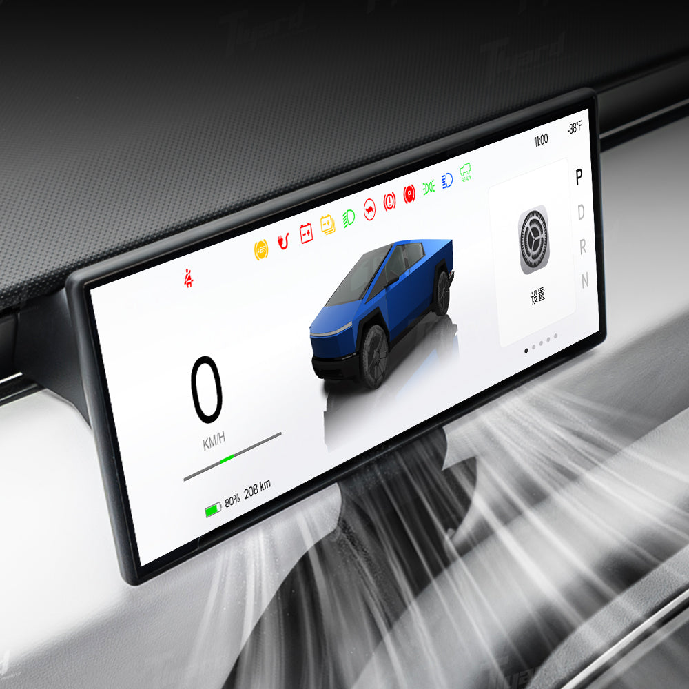 Tesla Cybertruck 8.9-Inch Dashboard Screen Carplay Touch Screen Display with Android Auto | Tlyard
