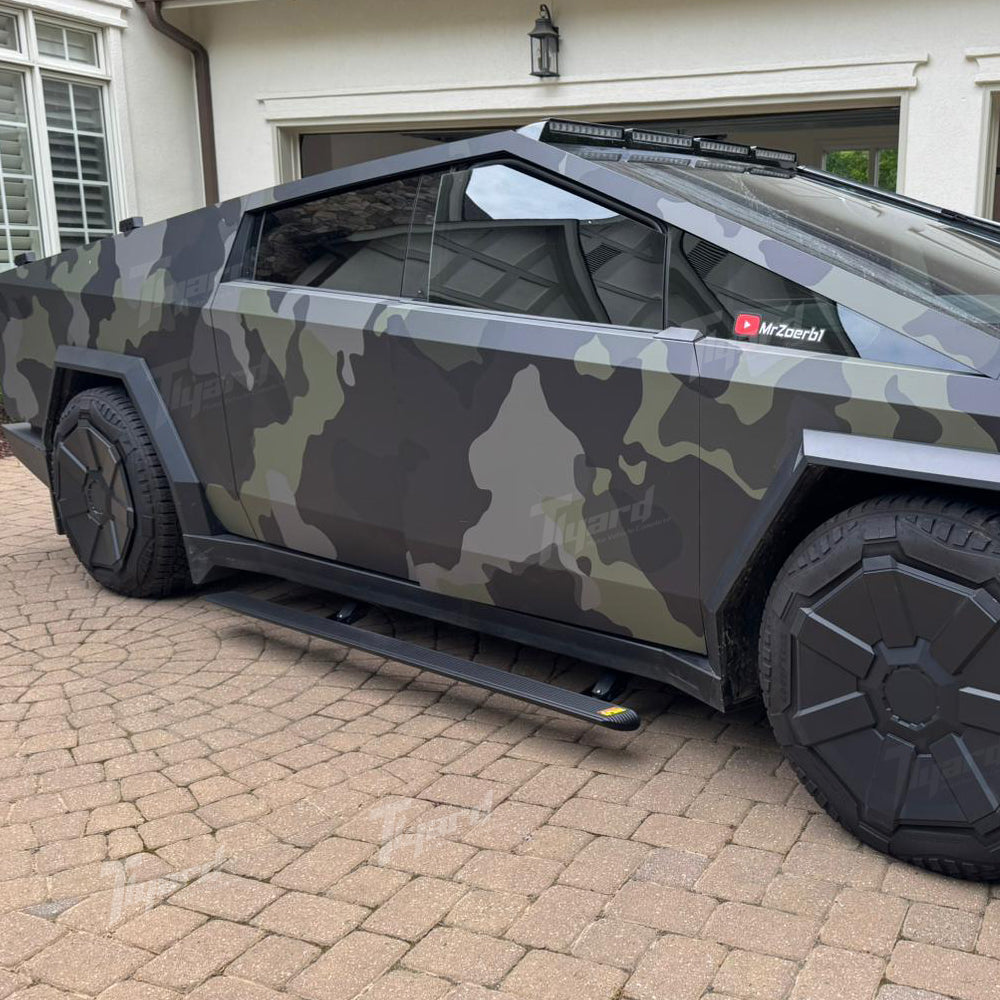 Tesla Cybertruck Power Retractable Running Board Electric Automatic Side Steps for Cybertruck | Tlyard