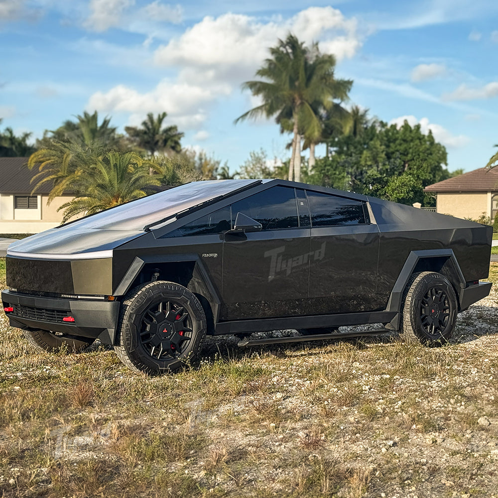 Tesla Cybertruck Power Retractable Running Board Electric Automatic Side Steps for Cybertruck | Tlyard