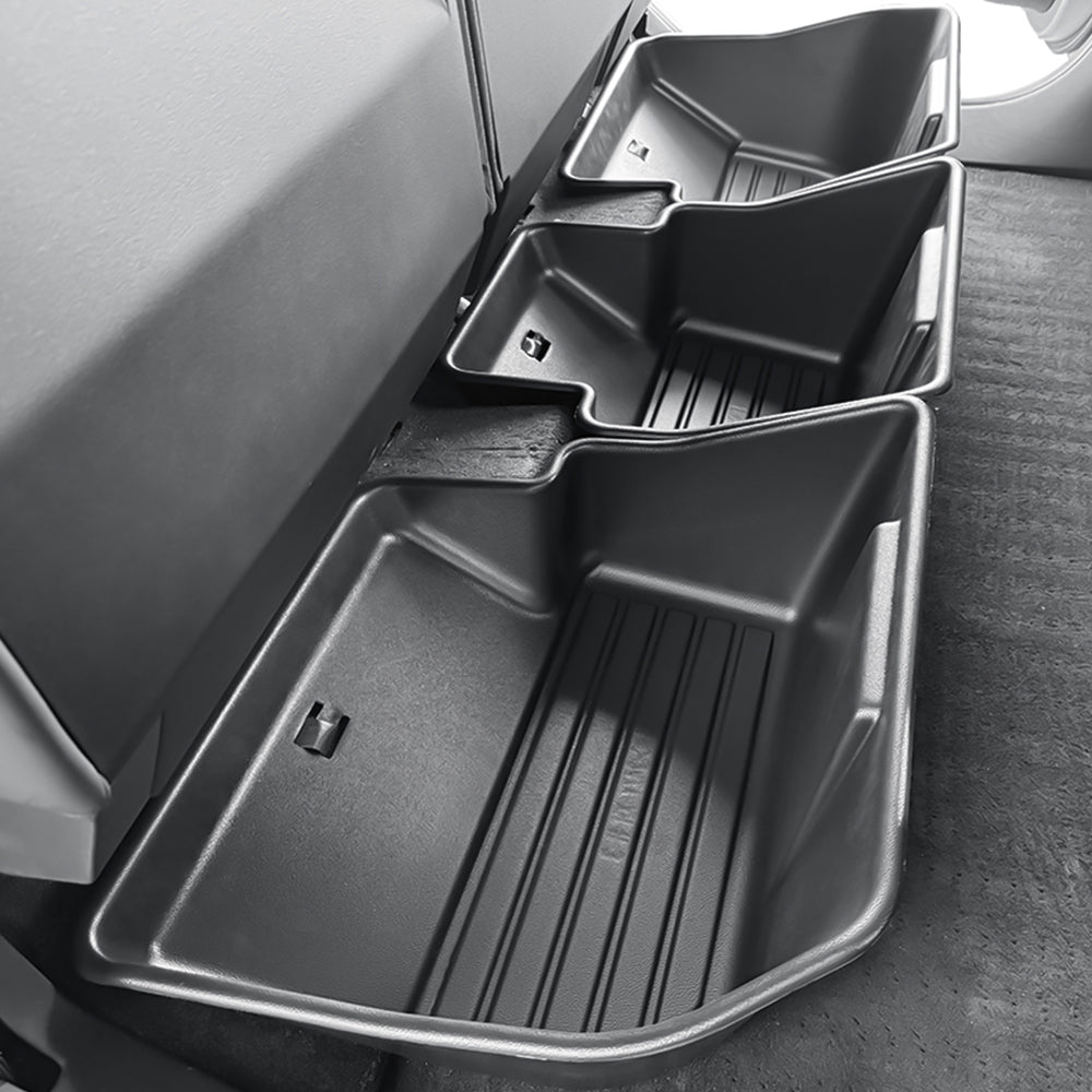 Tesla Cybertruck Rear Under-seat Storage Box Durable ABS Rear Undersea ...