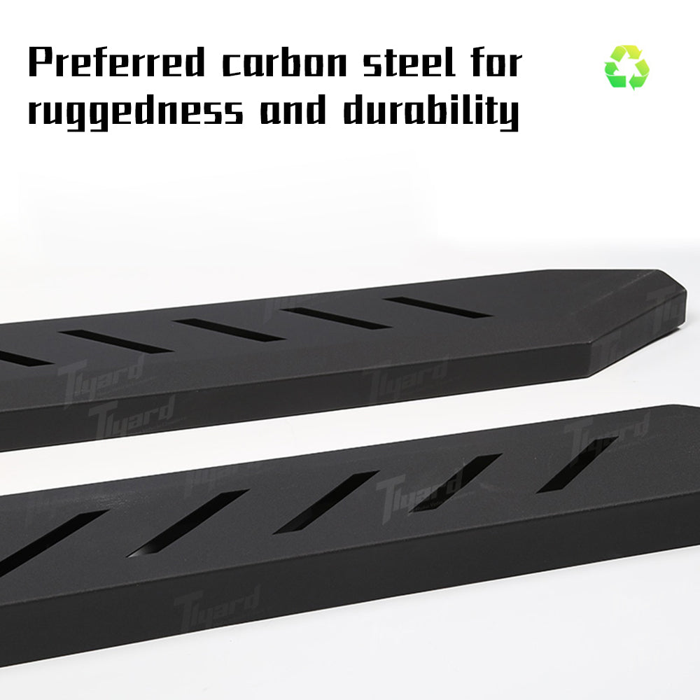 Tesla Cybertruck Running Board Carbon Steel Side Steps Nerf Bars Exterior Bracket for Cybertruck 2PCS