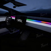 Tesla Cybertruck Smart BSD Ambient Lighting - Intelligent Blind Spot Detection & Interactive Interior Mood Lights | Tlyard
