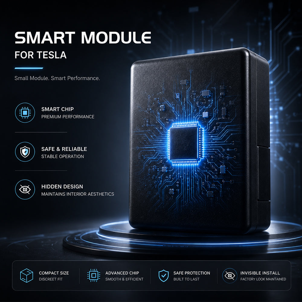 Tesla FSD Autopilot Assist Auxiliary Chip AP Nag Elimination Model 3/Y/S/X/Cybertruck Module Steering Wheel