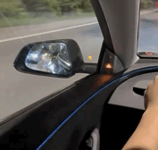 Tesla Model 3 Highland Blind Zone Alert Side Speaker Covers High-Visibility