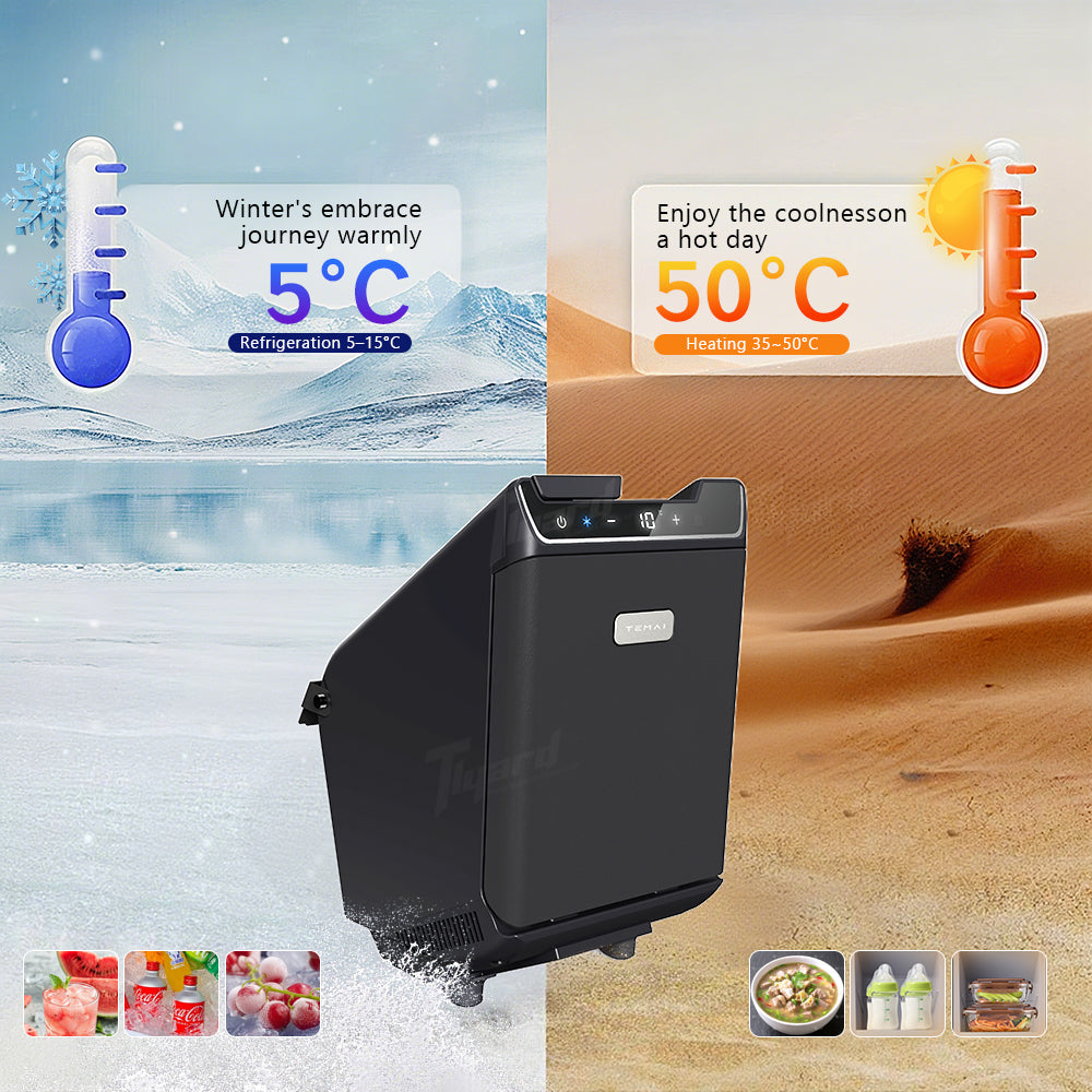 Tesla Model Y Juniper Rear Center Console Refrigerator 3.6L Portable Cooler & Warmer