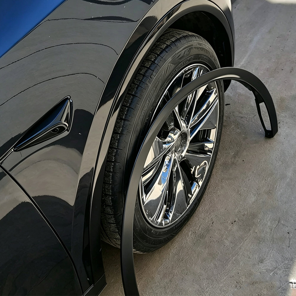 Tesla Model Y Wheel Arch Trim Fender Flares Replacement | 2020–2026+ Model Y/ Y Juniper/ YL