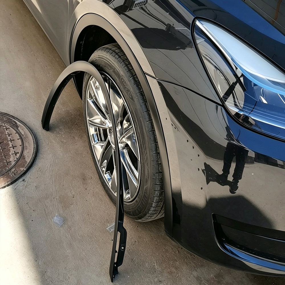 Tesla Model Y Wheel Arch Trim Fender Flares Replacement | 2020–2026+ Model Y/ Y Juniper/ YL