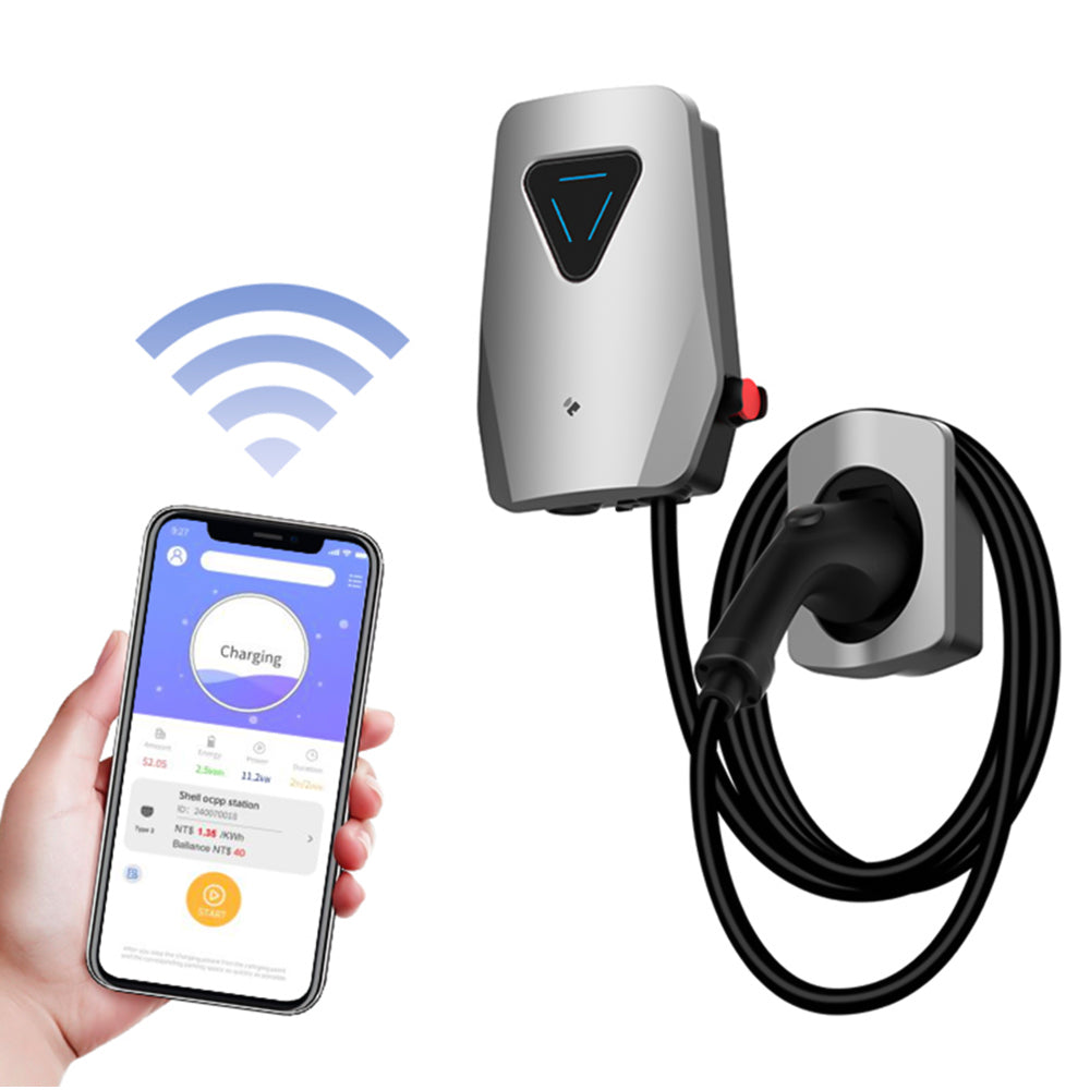 Tesla T5 EV Charger 7KW Wall Connector High Speed Charging Station