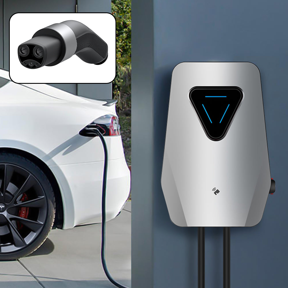 Tesla T5 EV Charger 7KW Wall Connector High Speed Charging Station for ...