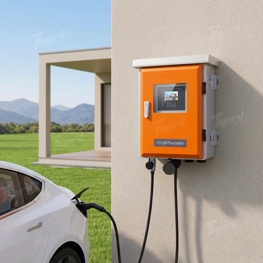 Tesla V2H Inverter | 6600W Vehicle to Home Split-Phase Power Station