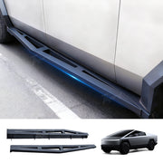 Large Triangular Tesla Cybertruck Running Boards Aerodynamic Side Steps | Tlyard