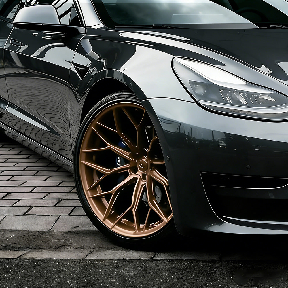 Thorn Series Wheels for Tesla Model 3/3 Highland 18"-20" | Tlyard Fully Forged Deep Concave