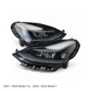 Tlyard Front LED Headlight OEM Replacement Model 3 (2021-2023) & Model Y (2020-2024) | 1514952 1514953