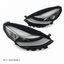 Tlyard Front LED Headlight OEM Replacement for Tesla Model 3 (2017-2020) | 1077375 1077376