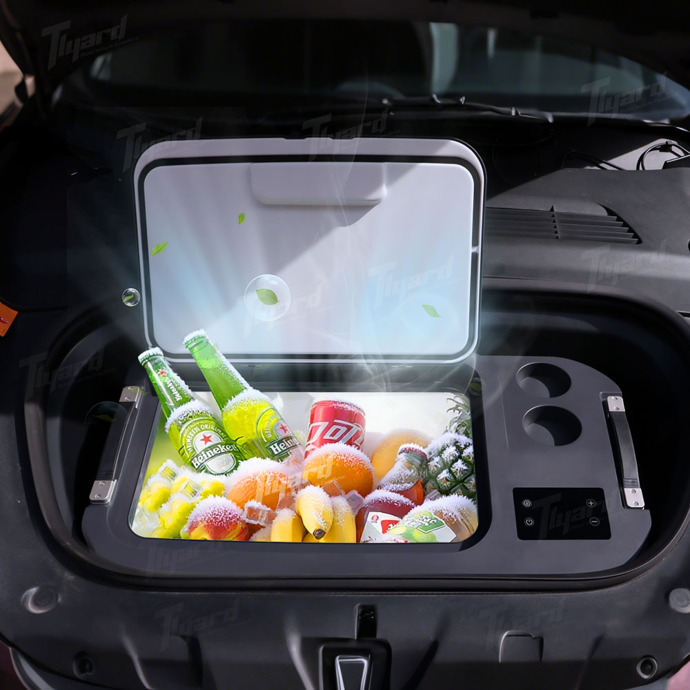 Tlyard Model Y/Model Y Juniper 20L Frunk Fridge Portable Car Refrigera