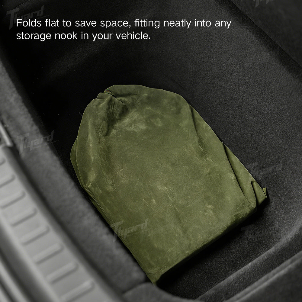 Tlyard Multifunctional Folding Car Tray Desk for Tesla Model 3/Y/S/X/Cybertruck – Portable Laptop Table & Dining Tray for Driver & Passenger