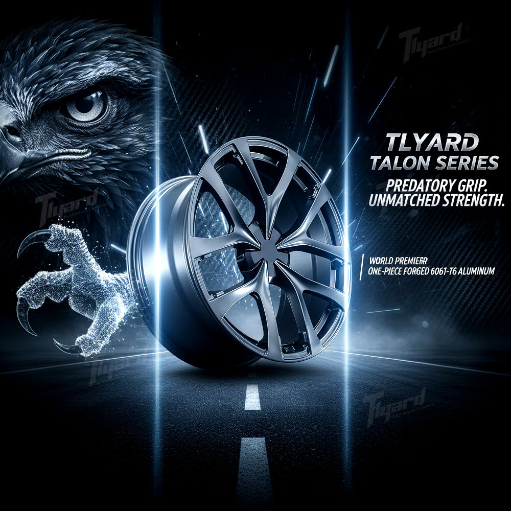 Tlyard Talon 19"/20"/21" Monoblock Forged Wheels for Tesla Model Y/Juniper Performance / Long Range(Set of 4)