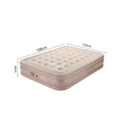 Premium 16" Double Air Mattress with Built-in Rechargeable Pump | Tlyard