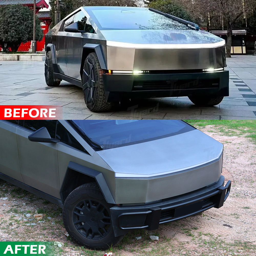 Tlyard Tesla Cybertruck Bull Bar Front Bumper Cybertruck Exterior Upgrade