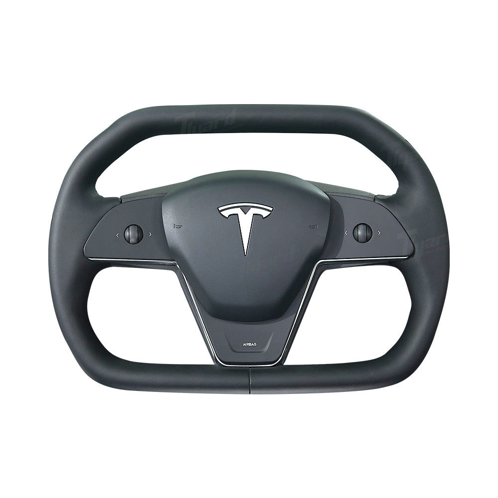 Cybertruck Style Steering Wheel for Tesla Model 3 & Model Y – CyberWheel Inspired by Cybertruck Design