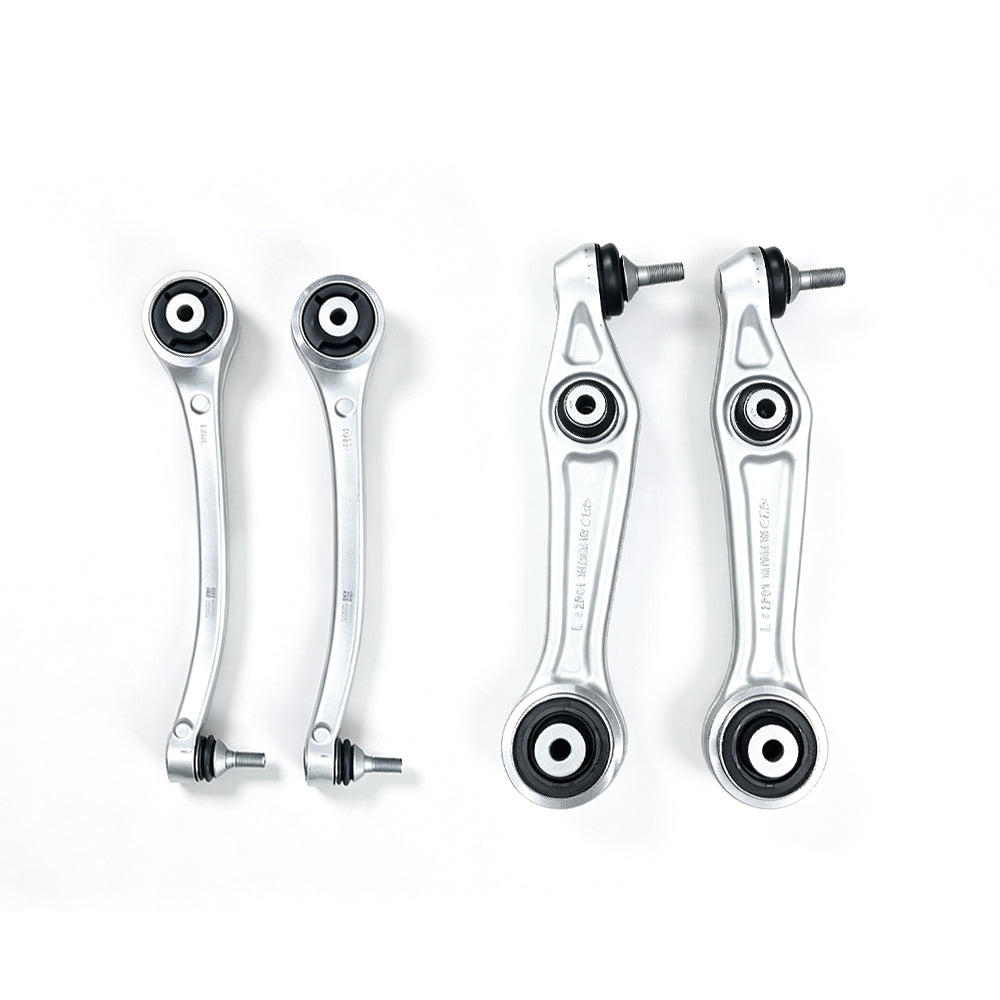 Tlyard Lower Compliance & Lateral Control Arm Set for Tesla Model 3 | Front Suspension Straight & Curved Arms Replacement