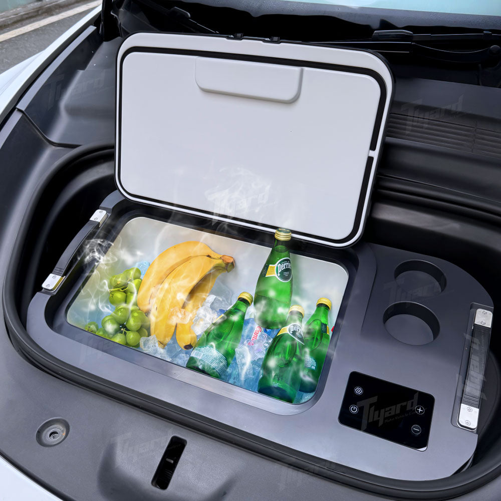 Tlyard Model Y/Model Y Juniper 20L Frunk Fridge Portable Car Refrigera