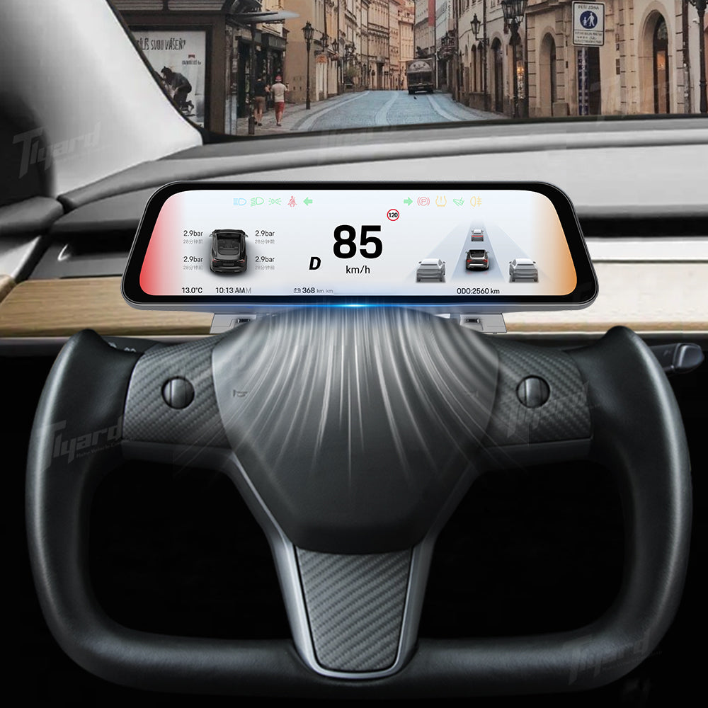 Tesla Model 3 Highland Dashboard Screens & Instrument Displays