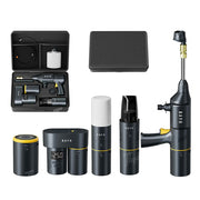Tlyard Universal 5-in-1 Modular Car Emergency Kit: Modular Tire Inflator, Pressure Washer, Vacuum Cleaner, Power Bank & SOS Flashlight