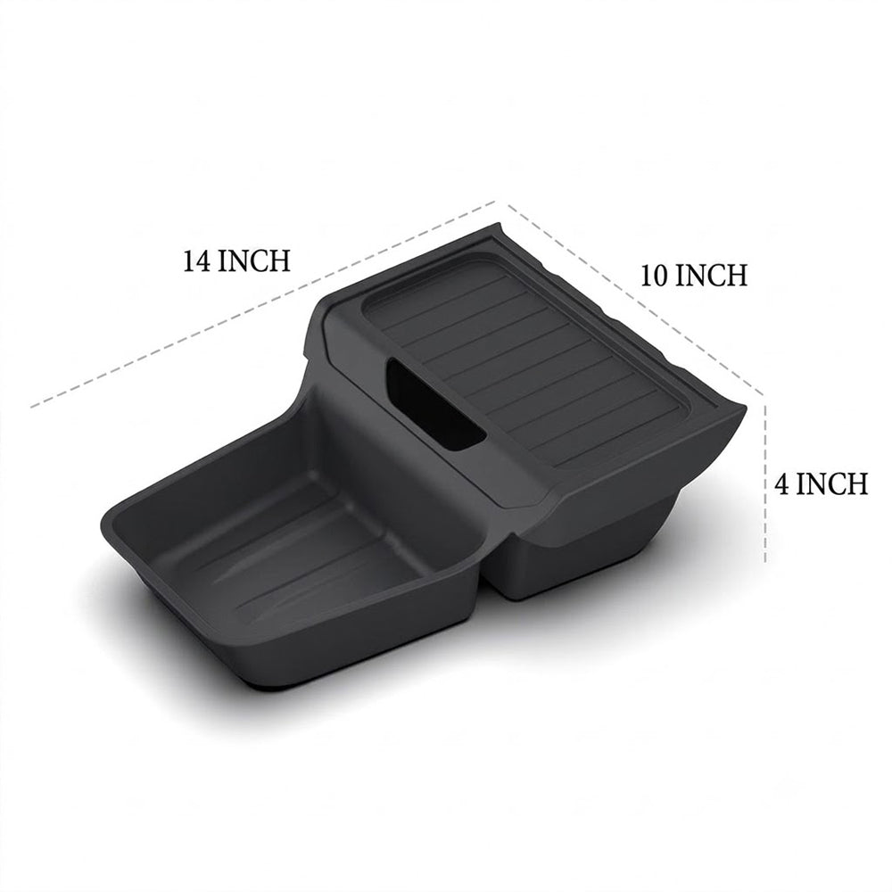 Under-Screen Center Console Lower Storage Organizer for Tesla Model Y Standard 2026+