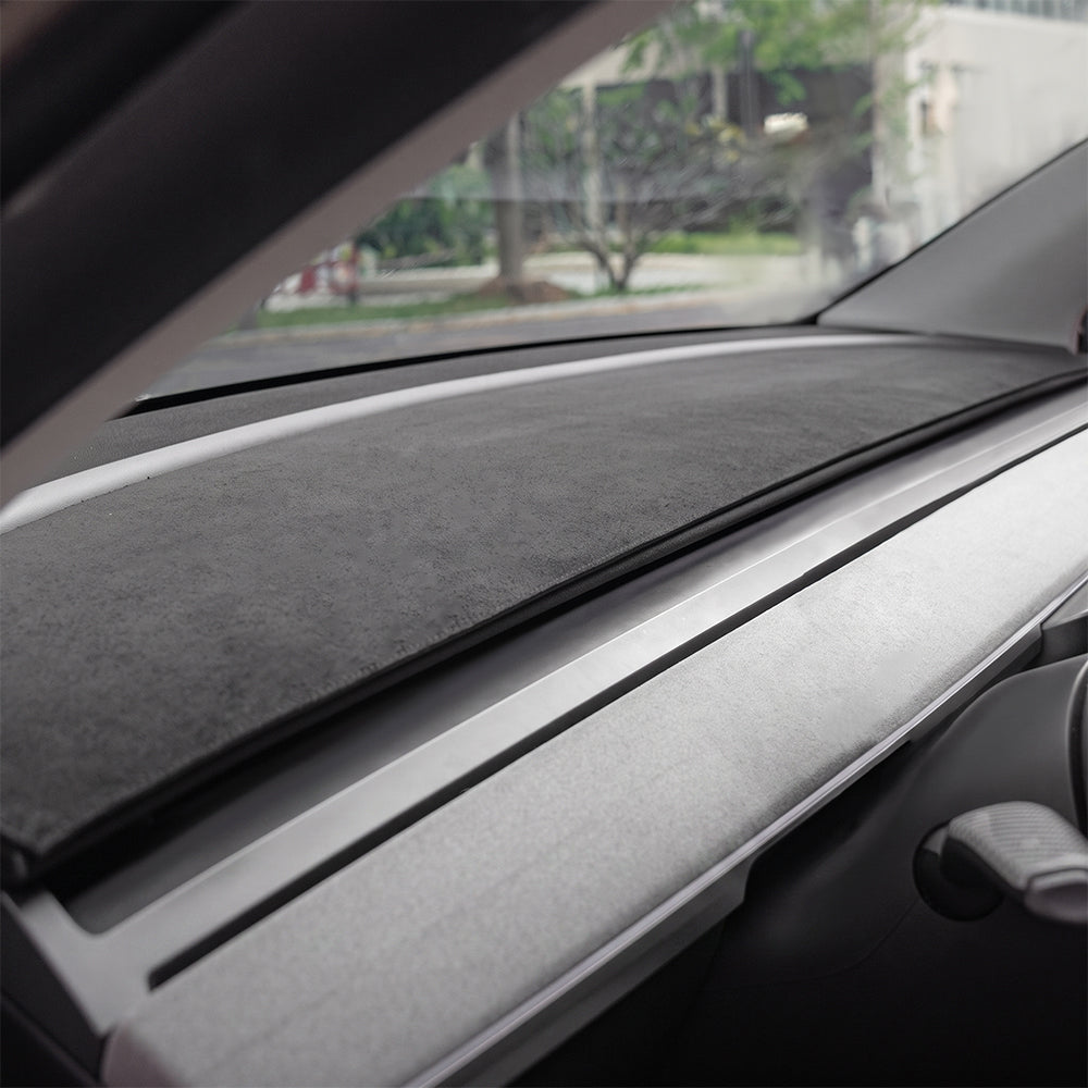Model Y/ Y Juniper Dashboard Cover Mat | Anti-Glare Suede Dash Sunshade Pad