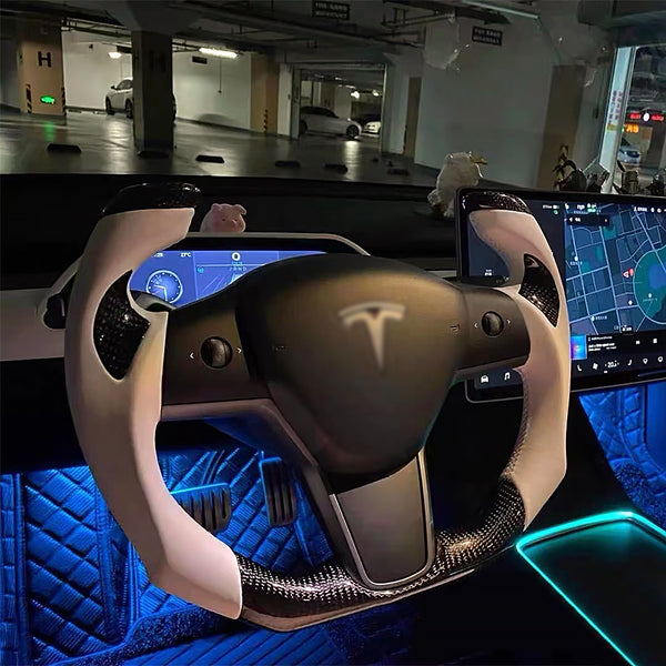 Tesla Steering Wheel  Custom Steering Wheel by Tlyard